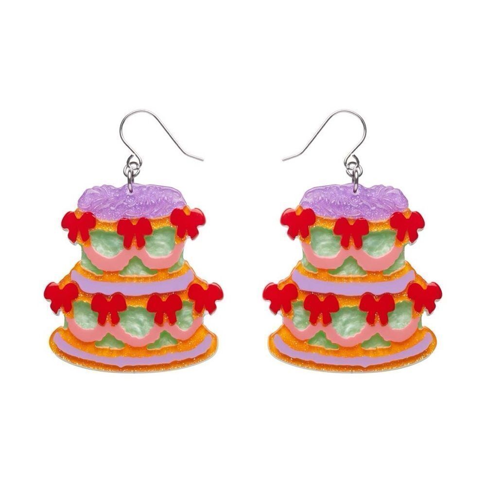 Erstwilder X KATHERINE SABBATH VJNTAGE CAKE earrings